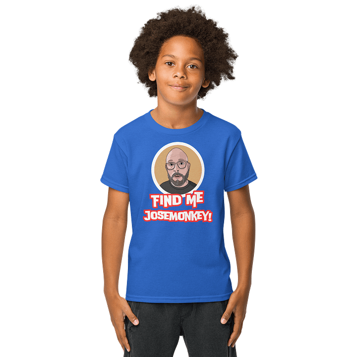 "Find me, josemonkey" Kids T-Shirt product image (49)