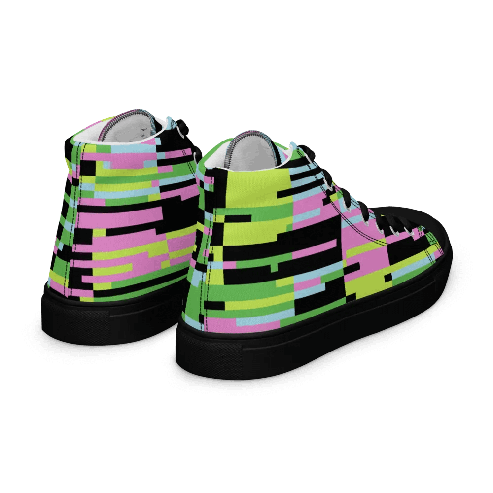 Colorful Retro Grid High Tops product image (16)
