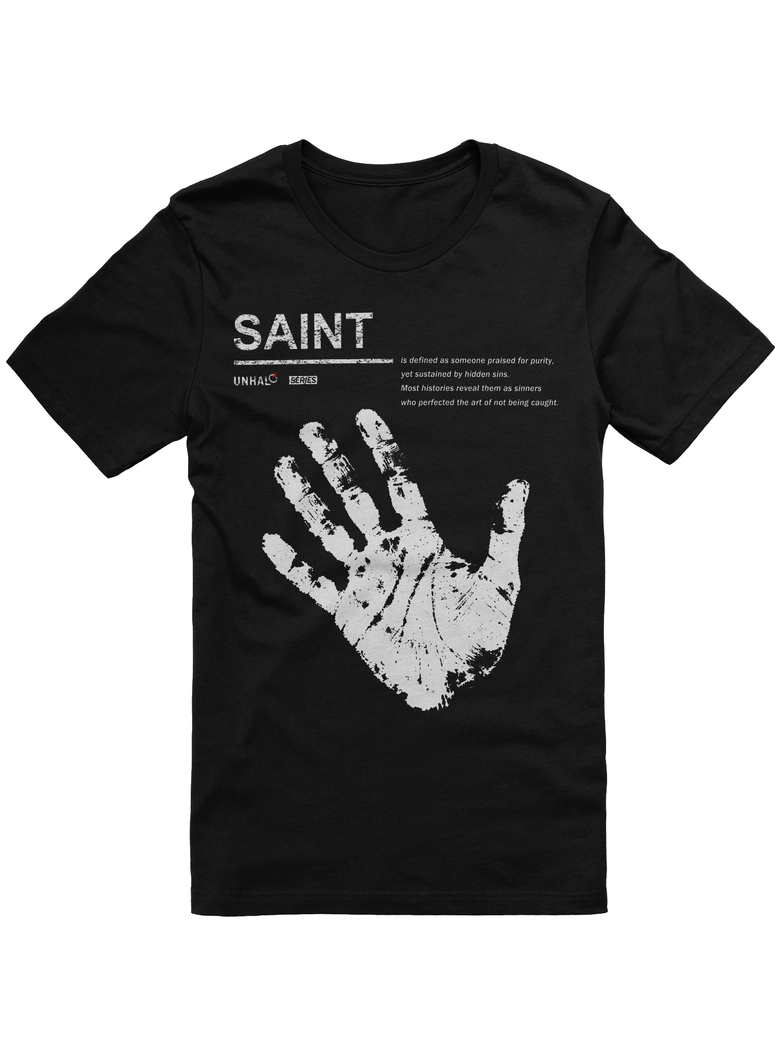Funny Unhalo Saint Definition Tee product image (1)