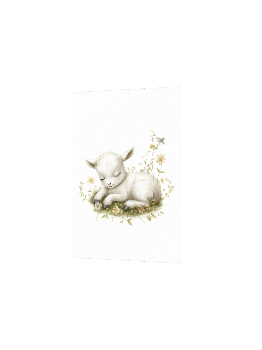 Cute Baby Goat Farm Animal Nursery Prints product image (3)