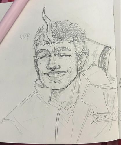 Beau doodles 😇🥰🌻💫