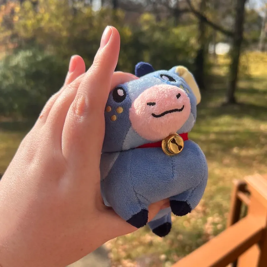 Sky Cow Plush Keychain!! product image (5)