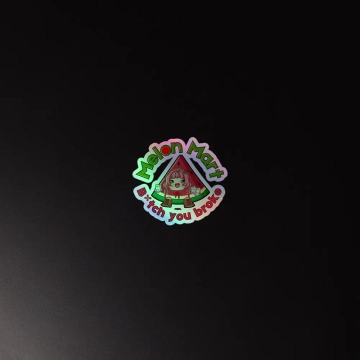 Melon Mart Holographic Stickers product image (4)