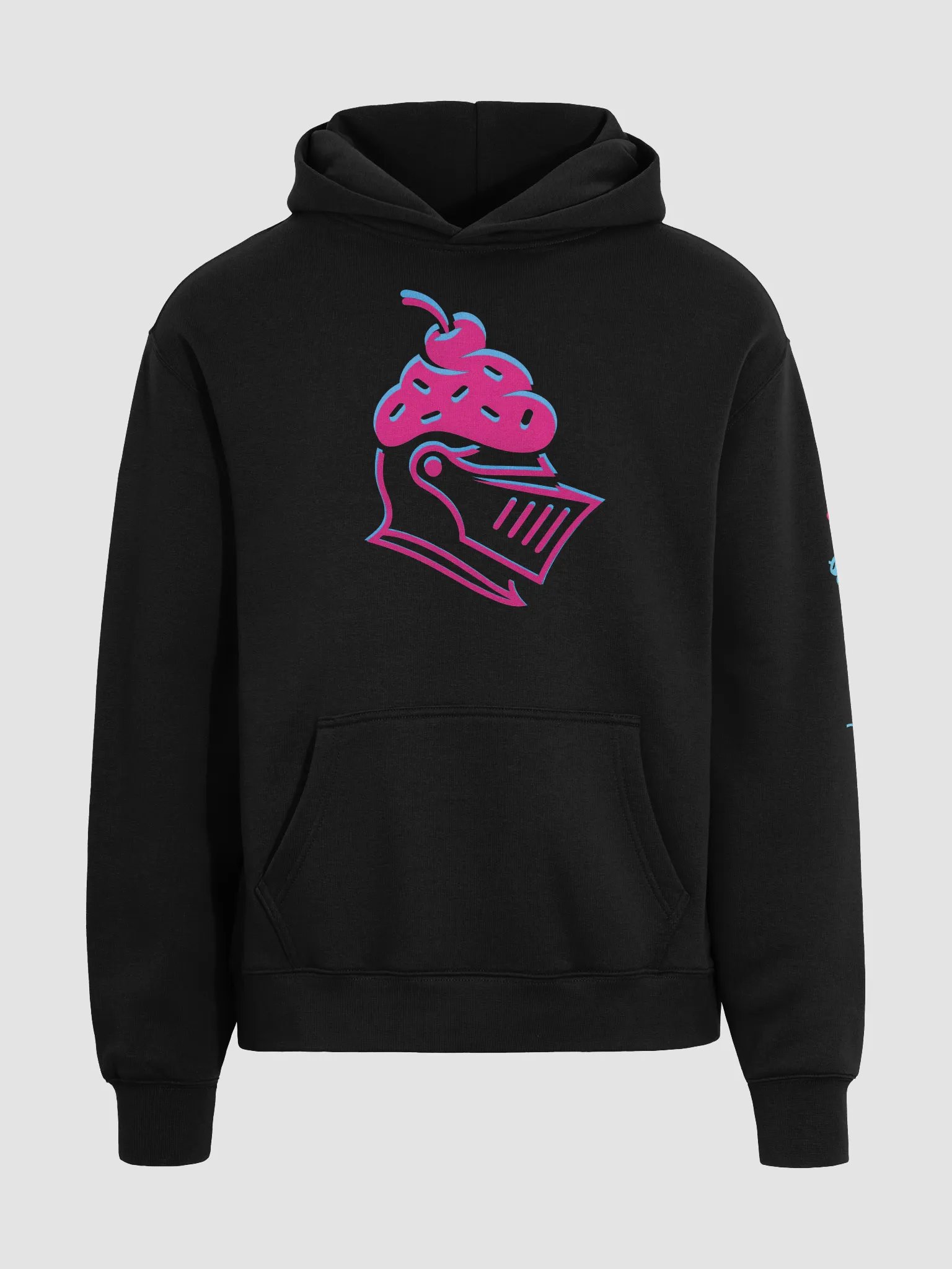 Cupcake Knight Illustrated Hoodie product image (3)