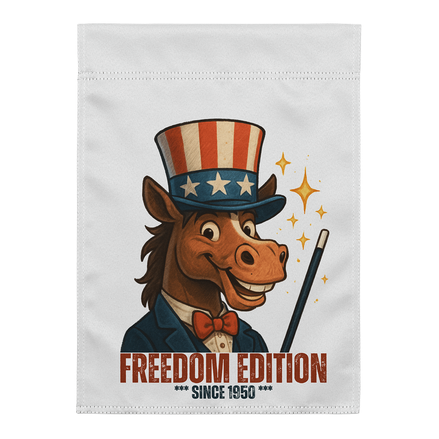 freedom edition since 1950 garden flag product image (2)