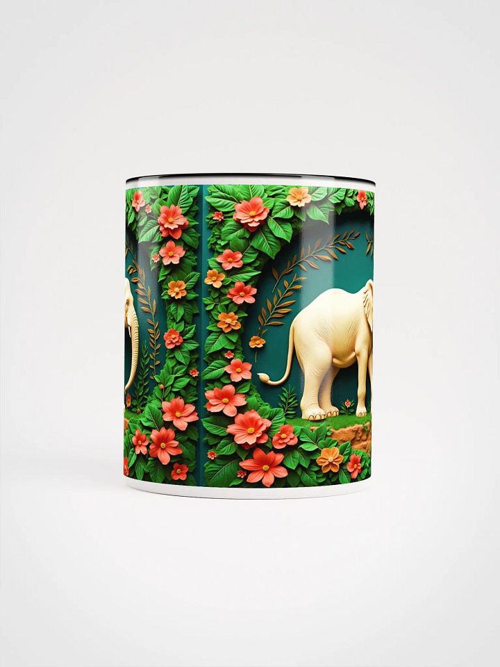 Ornate Elephant Duo Ceramic Mug product image (19)