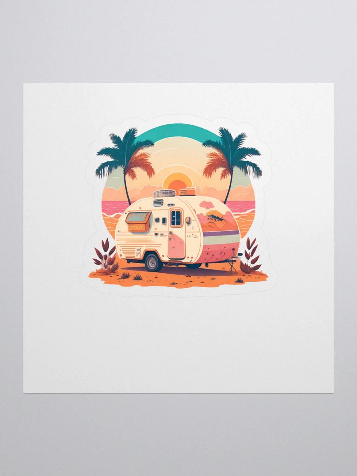 Sunset Adventure Kiss Cut Stickers product image (1)