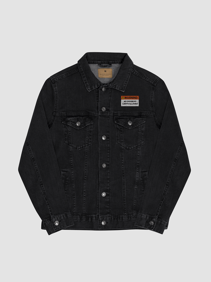 NO OVERHEAD LIGHTS Denim Jacket product image (1)