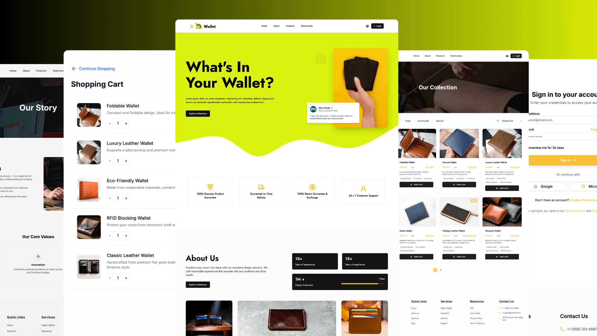 Wallet E-commerce Store with React, Next.js, Tailwindcss, Shadcn UI & AOS Animation product image (5)