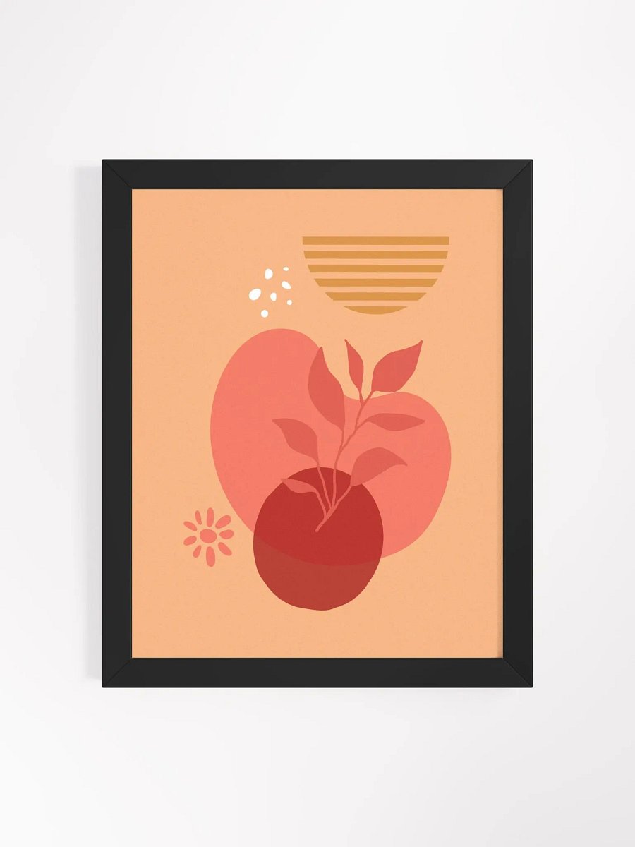 Eco-Friendly Ayous Wood Framed Matte Poster product image (5)