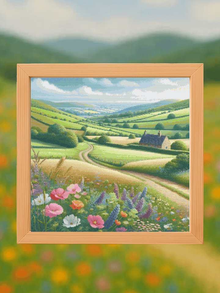 The Winding Way Cross Stitch Pattern product image (1)