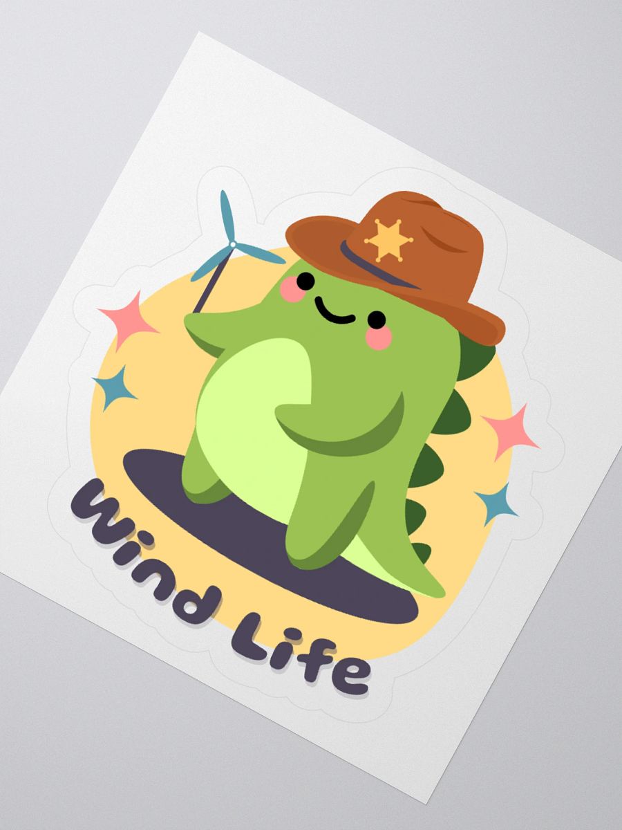 Wind Life Dino Sticker product image (3)