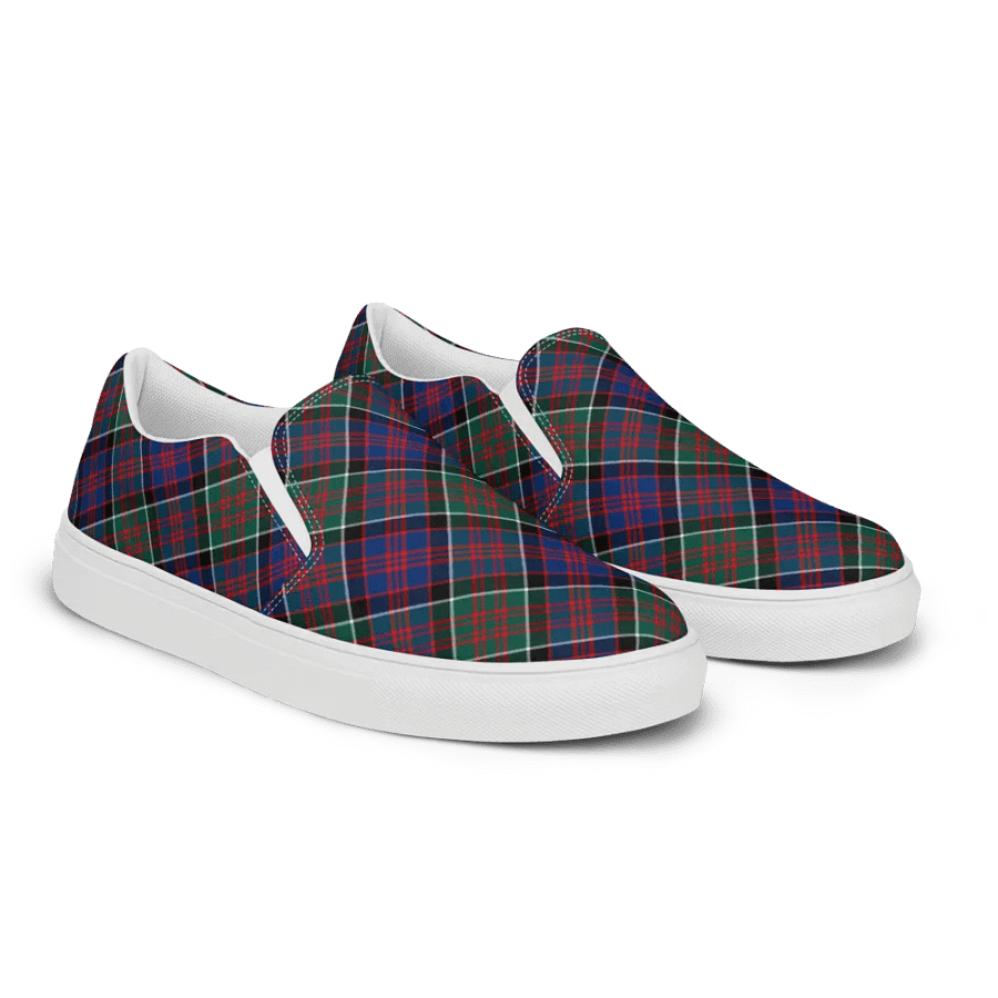 MacDonald Clanranald Tartan Women's Slip-On Shoes product image (3)