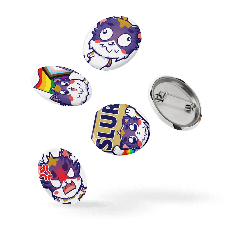 Emote Pin Button Set product image (9)