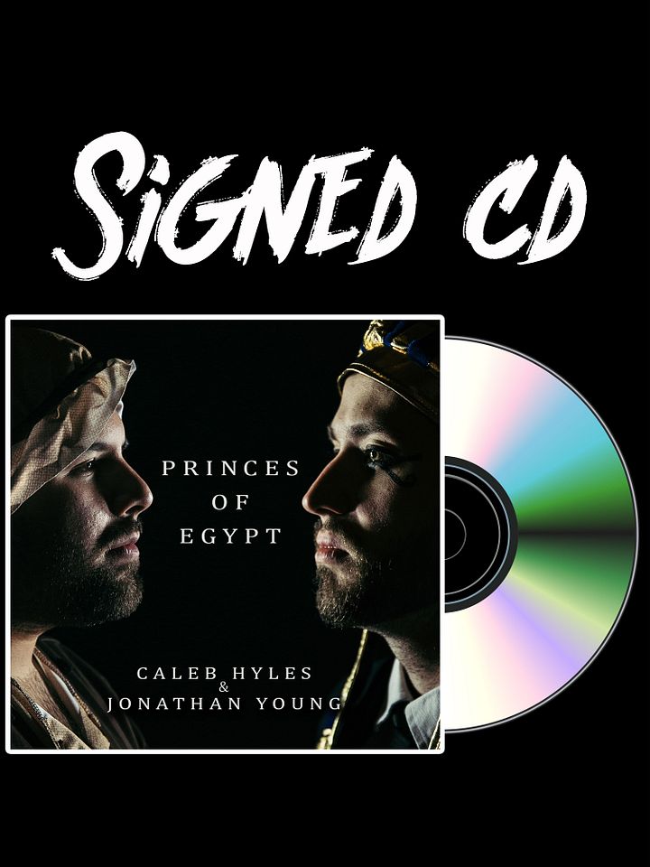 Signed CD - Princes of Egypt product image (1)