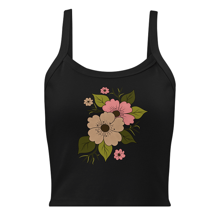 Floral Bliss Ribbed Tank product image (9)