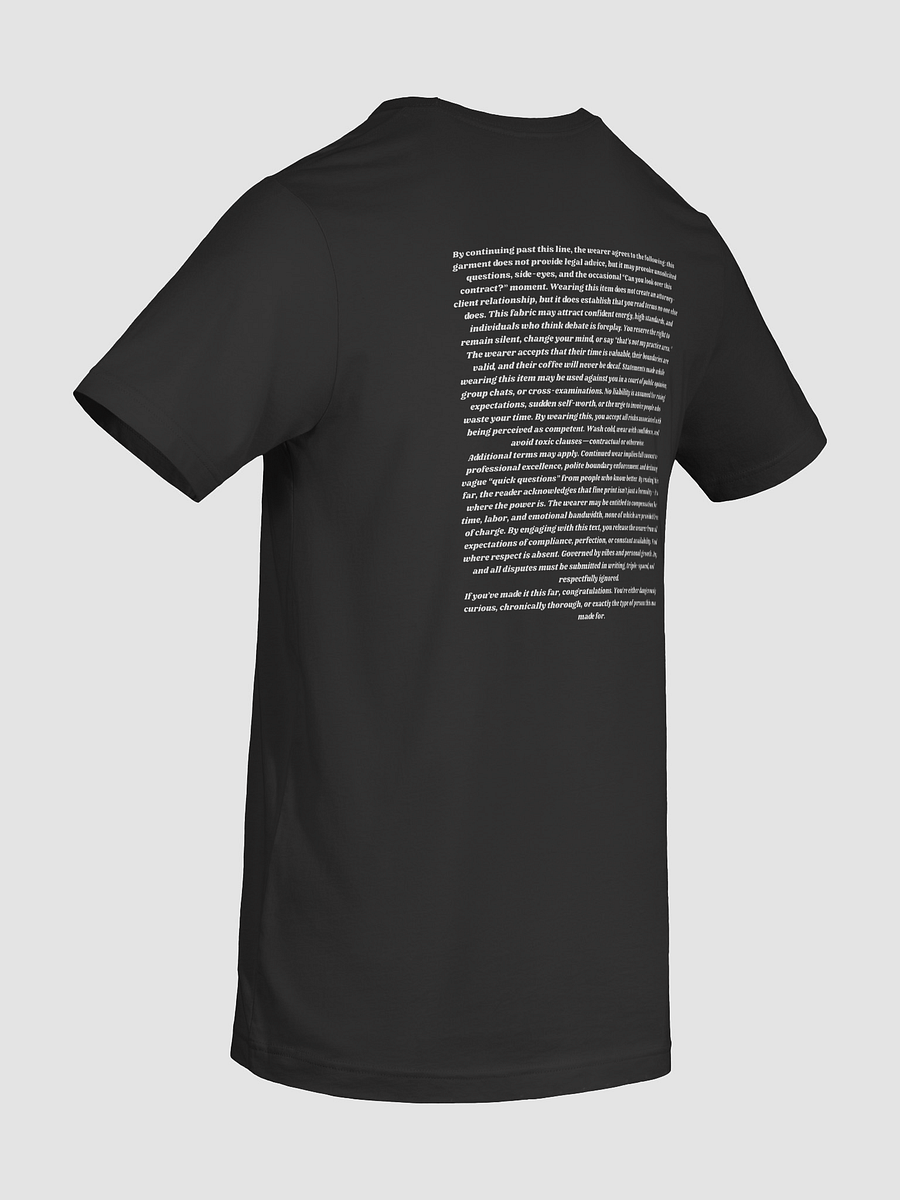 "Read The Fine Print" - Matching Tee product image (10)