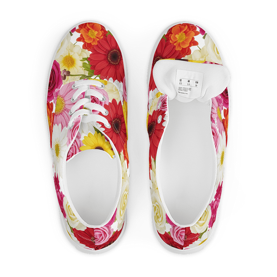Floral Blossom Lace-Up Shoes product image (7)