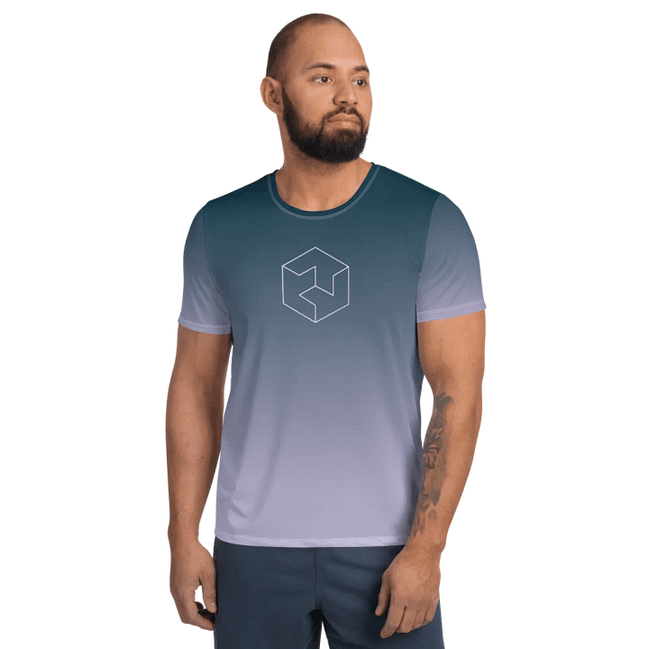 All-Over Print Athletic T-Shirt product image (1)