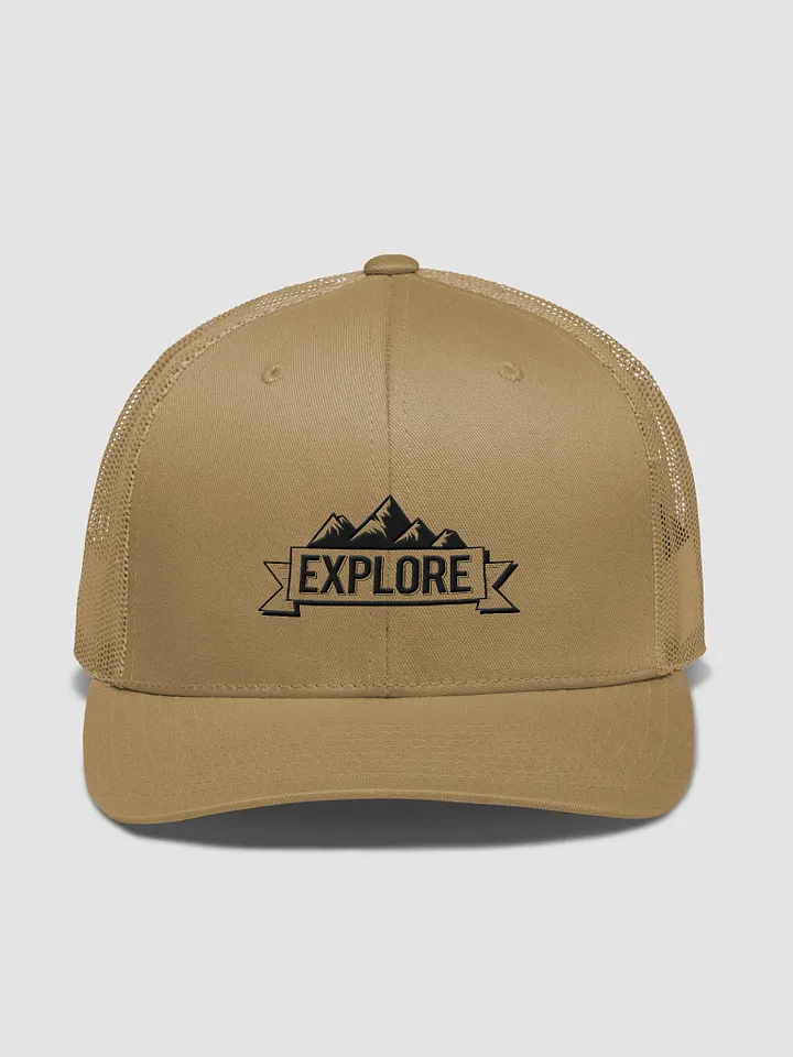 'Explore' Embroidered Retro Trucker Hat product image (1)