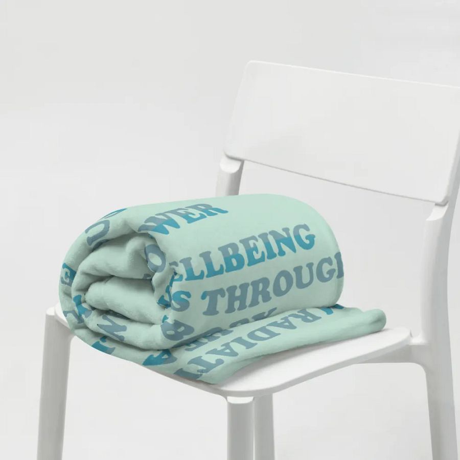 Positive affirmation blanket for good health product image (8)