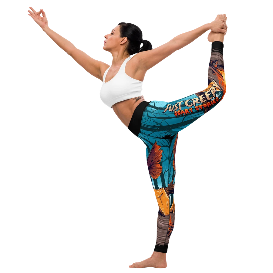 Eerie MothMan Forest Yoga Leggings product image (43)