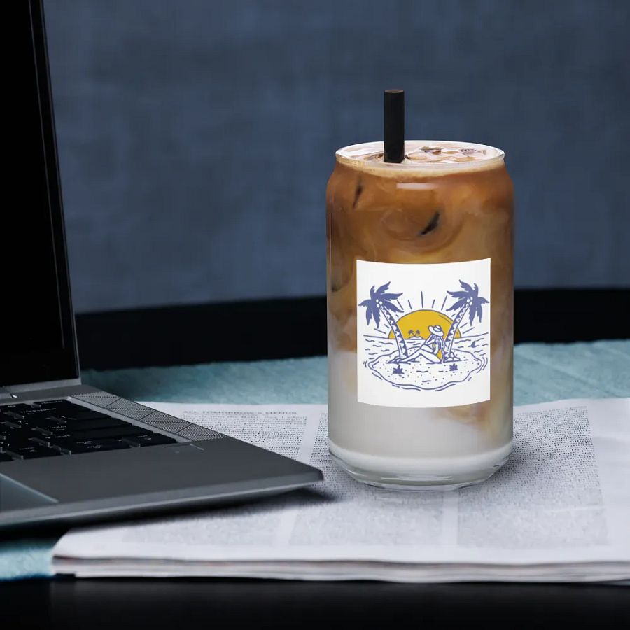 Summer Fun Can Shaped Glass product image (33)