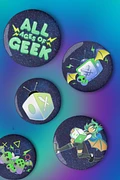 AAOG Set 5 Pin Buttons product image (1)