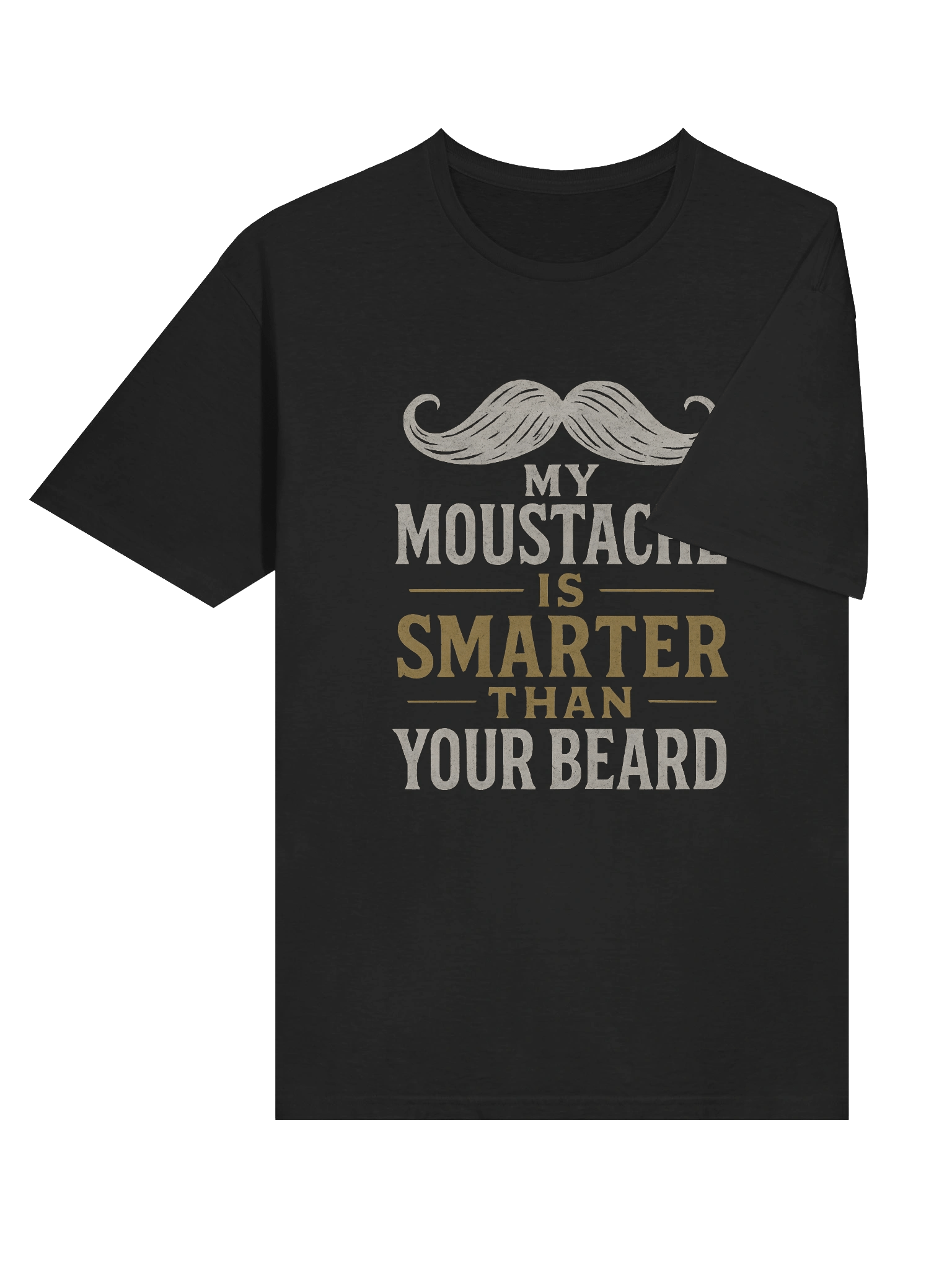 The "Smarter Moustache" Tee: Unleash Your Movember Swagger product image (7)