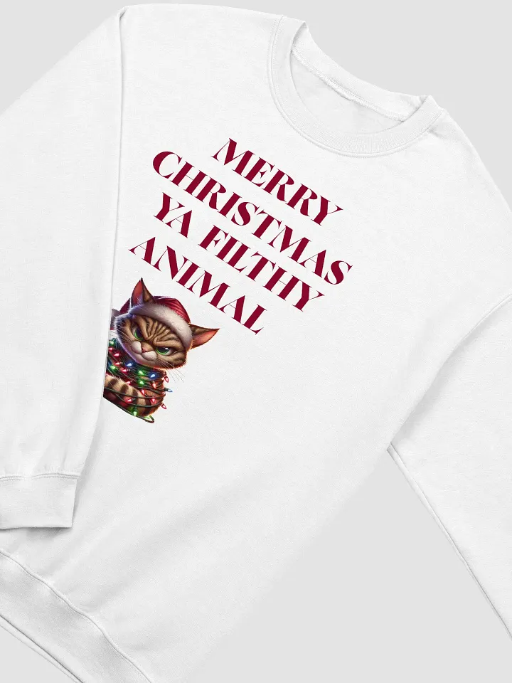 Grumpy Cat Christmas Crewneck Sweatshirt product image (6)