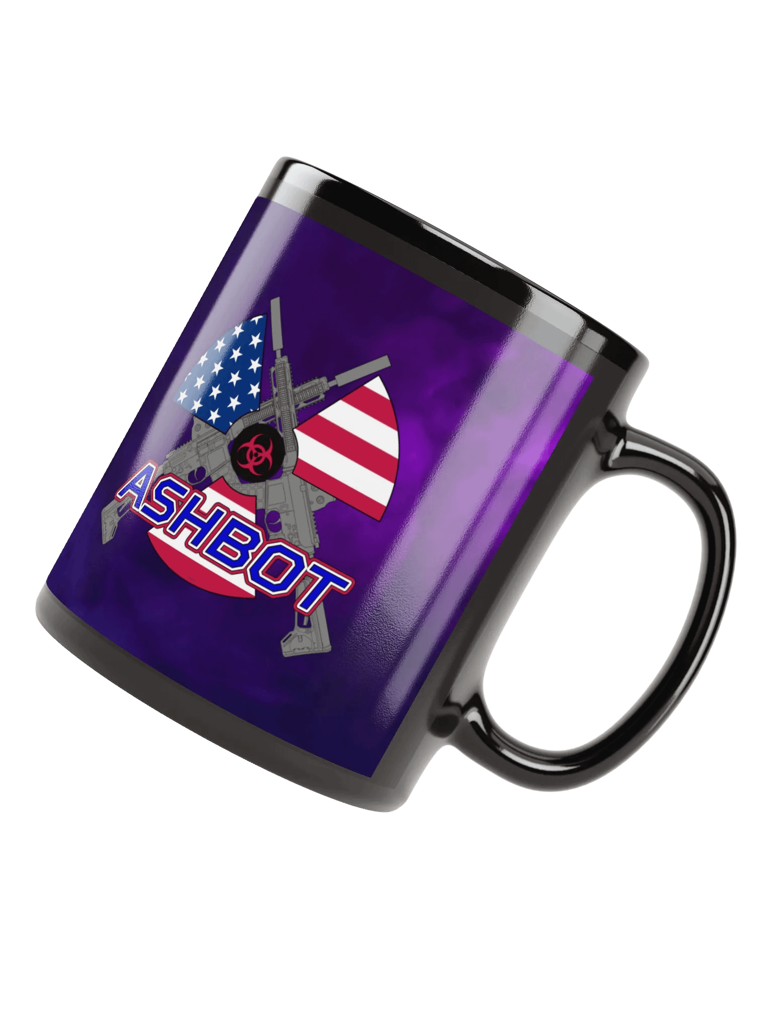 Ashbot / GOML Black Mug product image (8)