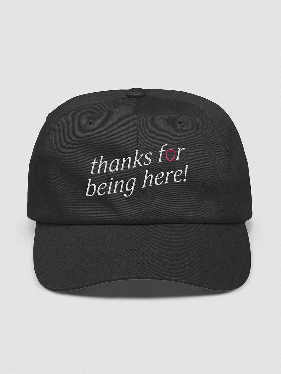 thanks for being here! Hat (Pink) product image (7)