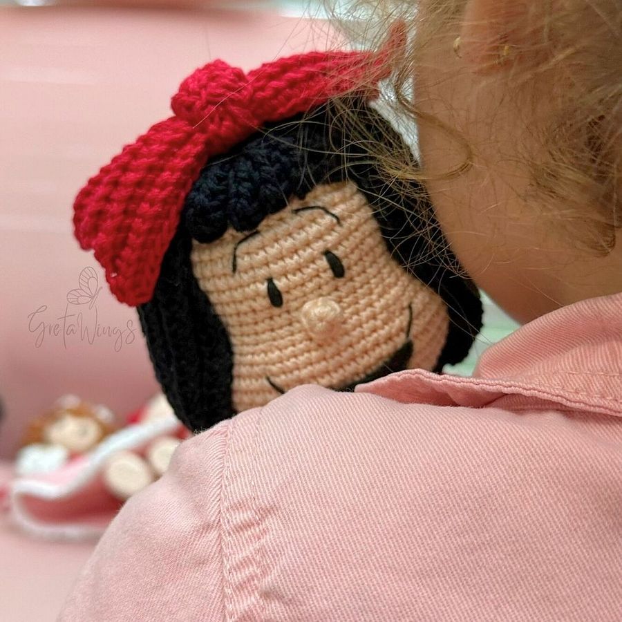 Your Crocheted Mafalda! An Amigurumi Pattern You'll Love. (Digital Download) product image (5)