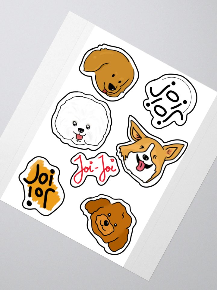 Joi-Joi Doggie Delight Sticker Pack product image (6)