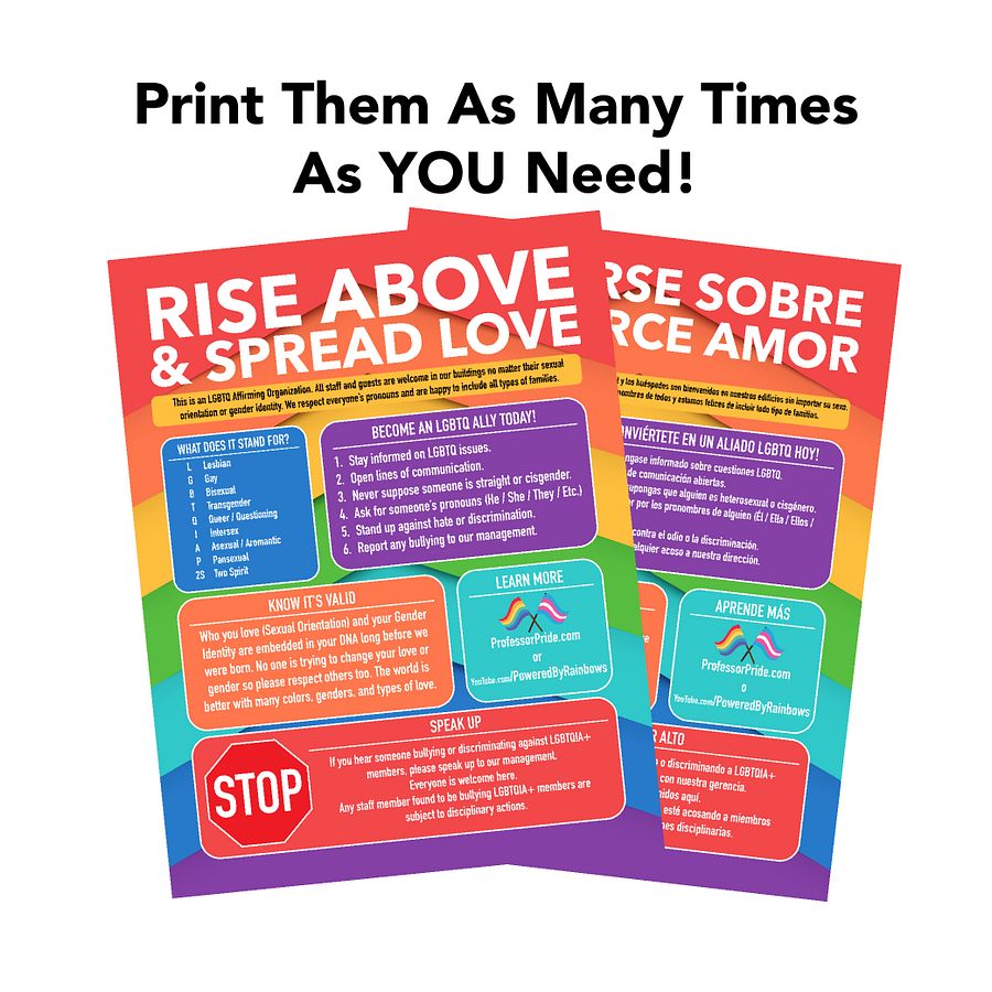 Rise Above Bullying Posters (for Organizations) product image (4)