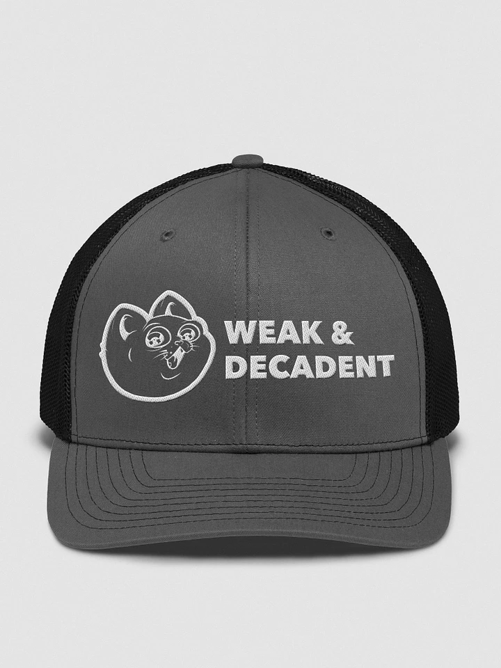 Weak and Decadent Trucker Hat product image (1)