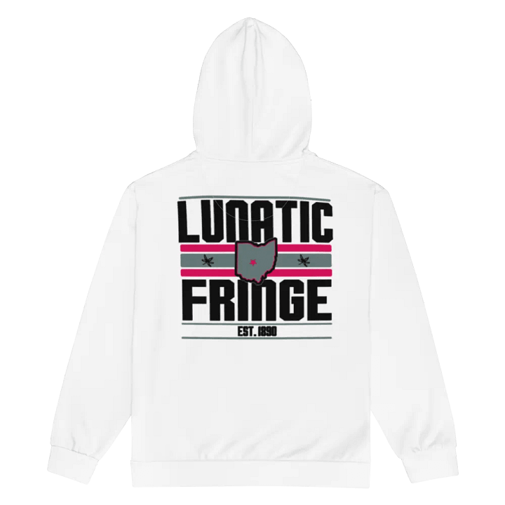 Lunatic Fringe Zip-Up (White) product image (2)