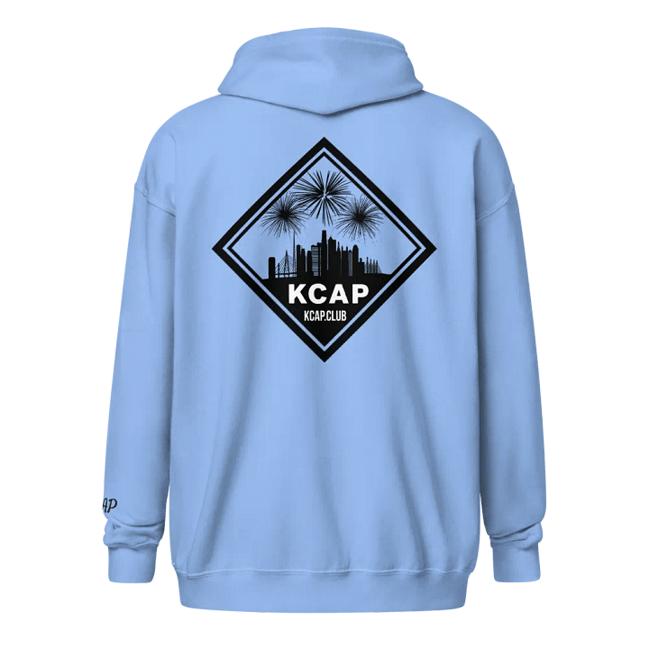 Zip Up Hoodie - Black Logo product image (1)