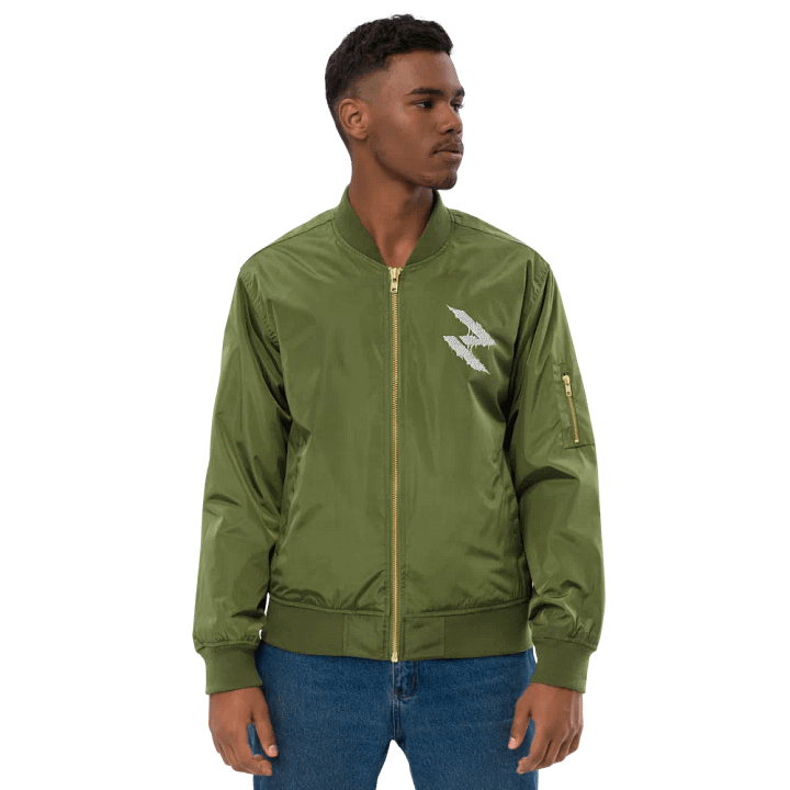 RAATO logo - BOMBER - MUSTA & OLIIVI product image (11)