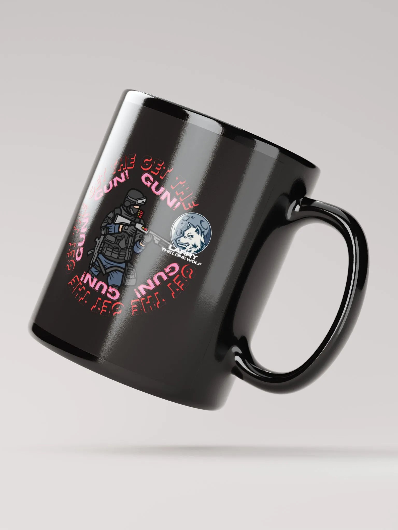 Get the Gun! Stylized Mug product image (4)