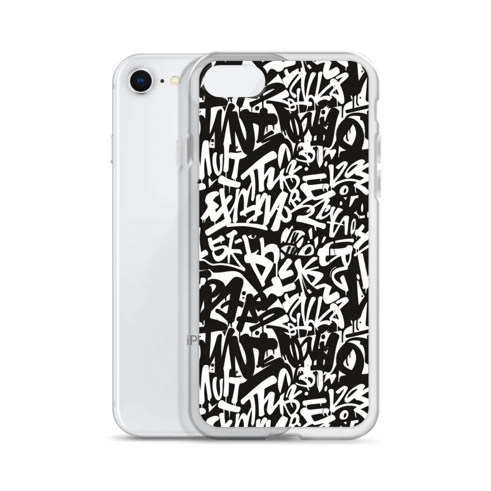 Urban Graffiti Clear iPhone® Case. product image (2)