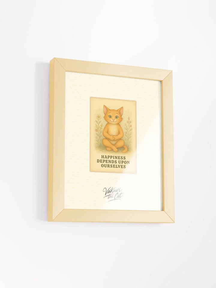 Vaikauri the Cat Happiness Artprint product image (3)