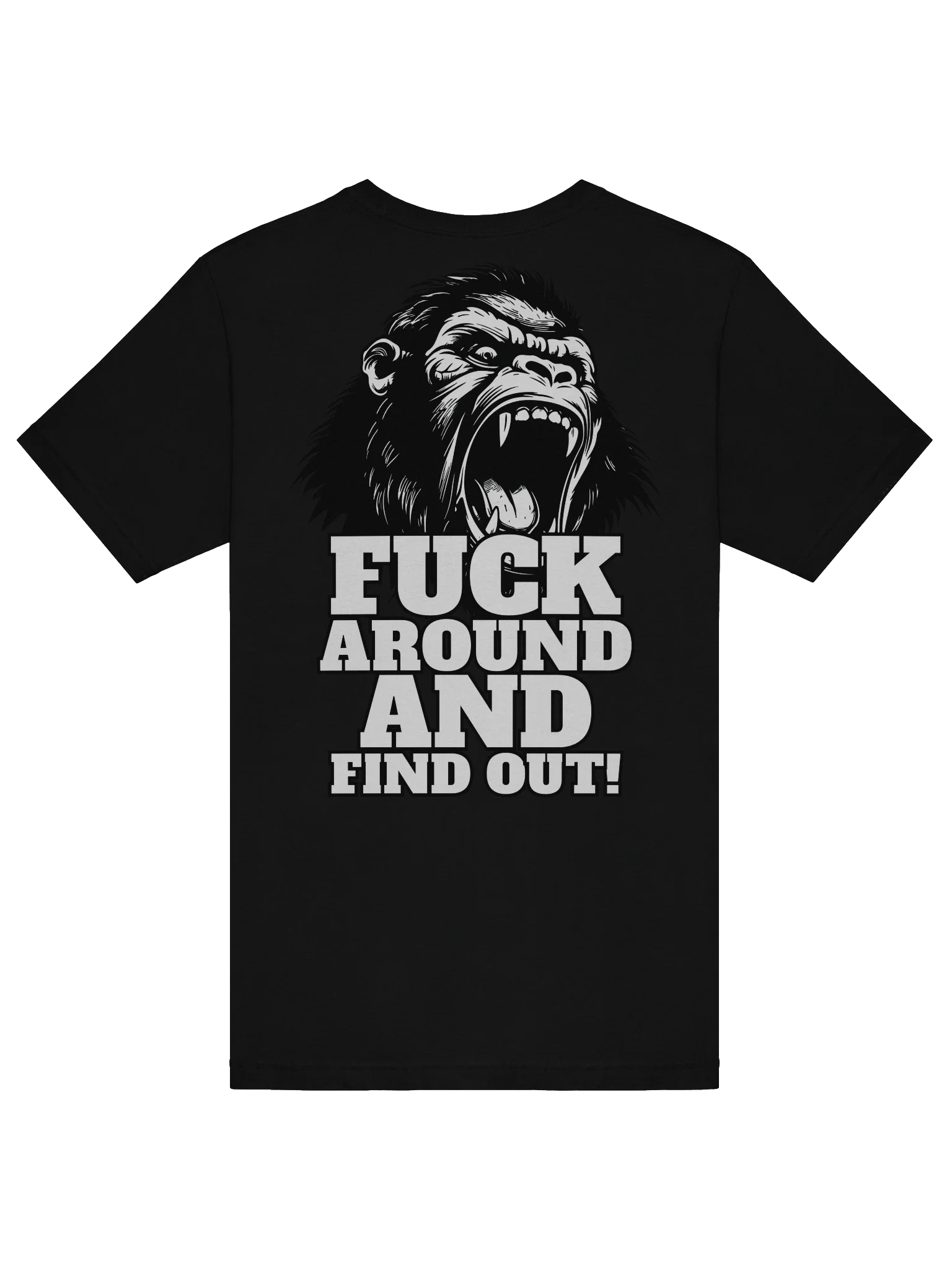 Repulsive “FAFO” Gorilla - Basic Tee product image (11)