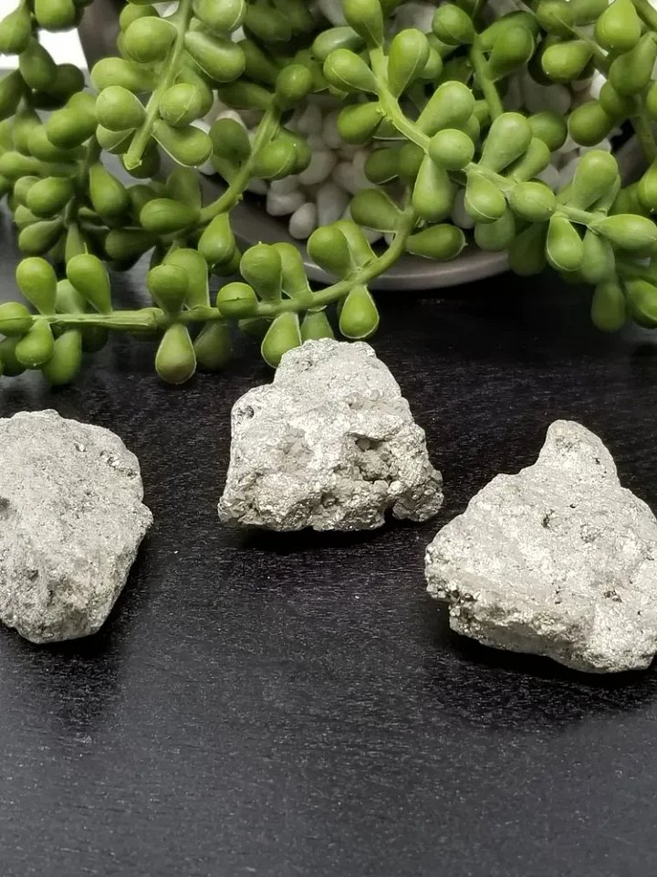 Pyrite Tumbled Pocket Stone – Wealth • Protection • Confidence product image (2)