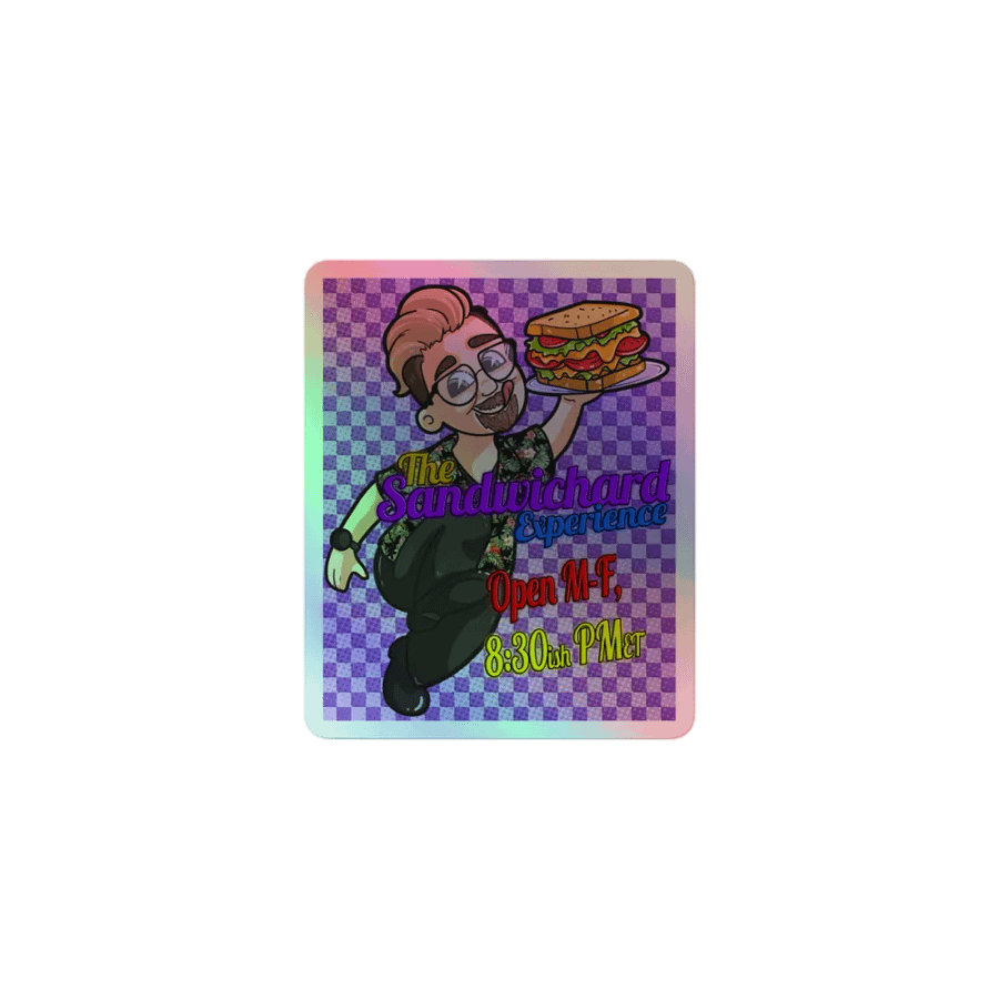 NG+ Sticker - Holographic product image (1)