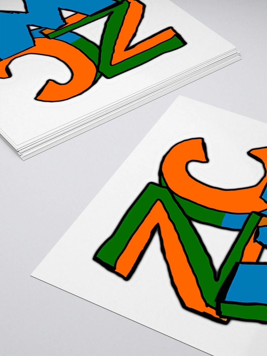 Vibrant ZCW Kiss Cut Stickers product image (11)