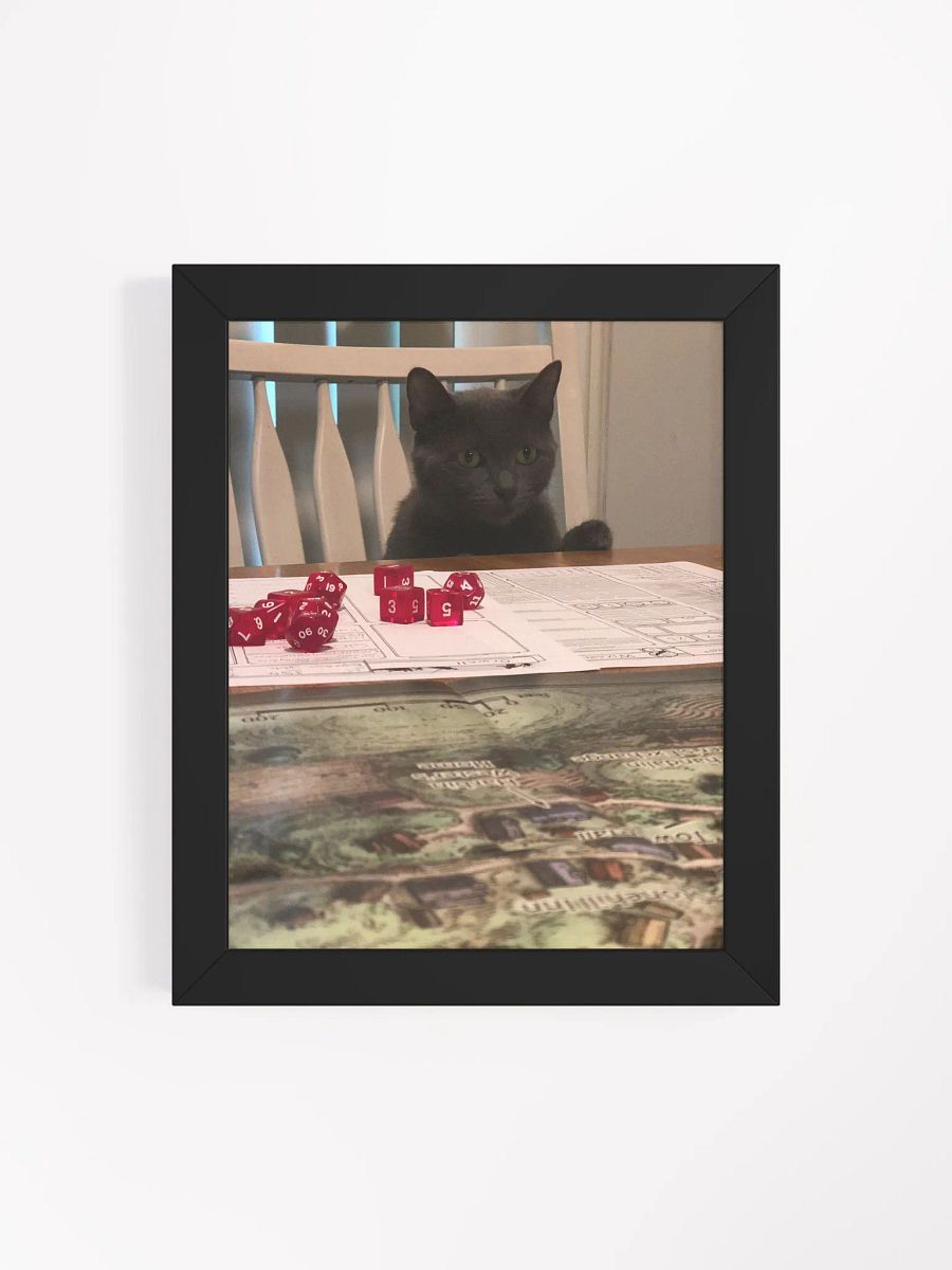 DND Sansa Cat High Quality Matte Poster product image (4)