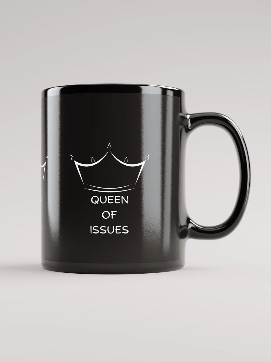Queen Of Issues Mug-Black product image (2)