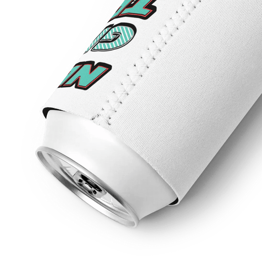 Never Give Up Trying Game On! Soccer Can Cooler product image (10)