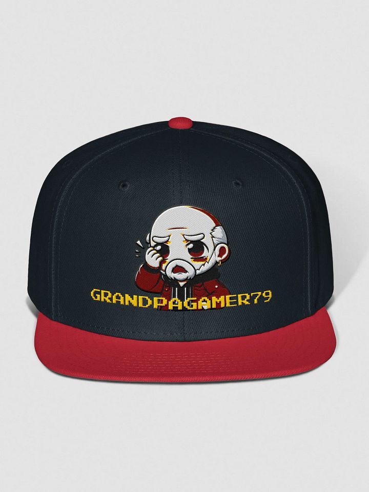 Grandpa Facepalm Snapback Cap product image (81)